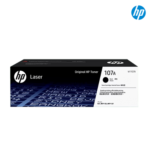 ตลับหมึกแท้ Toner Original Compatible HP W1107A, 107A